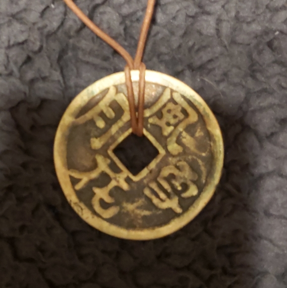 Kama Sutra Coin Necklace - Picture 2 of 3